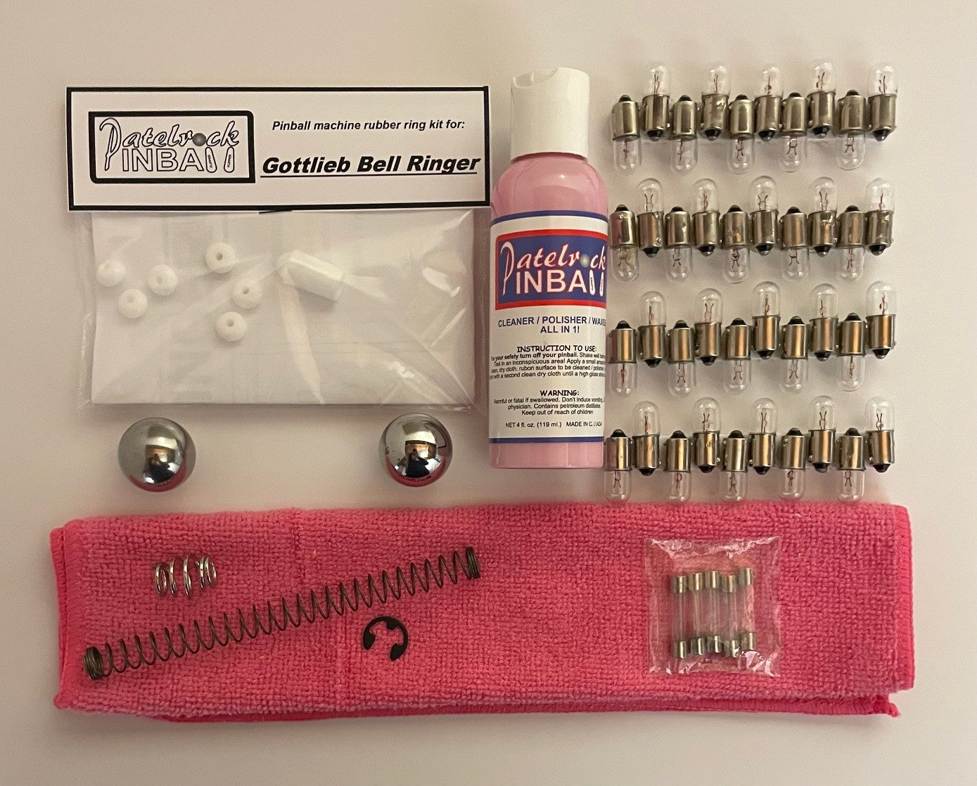 Gottlieb Bell Ringer Pinball Machine Maintenance Kit