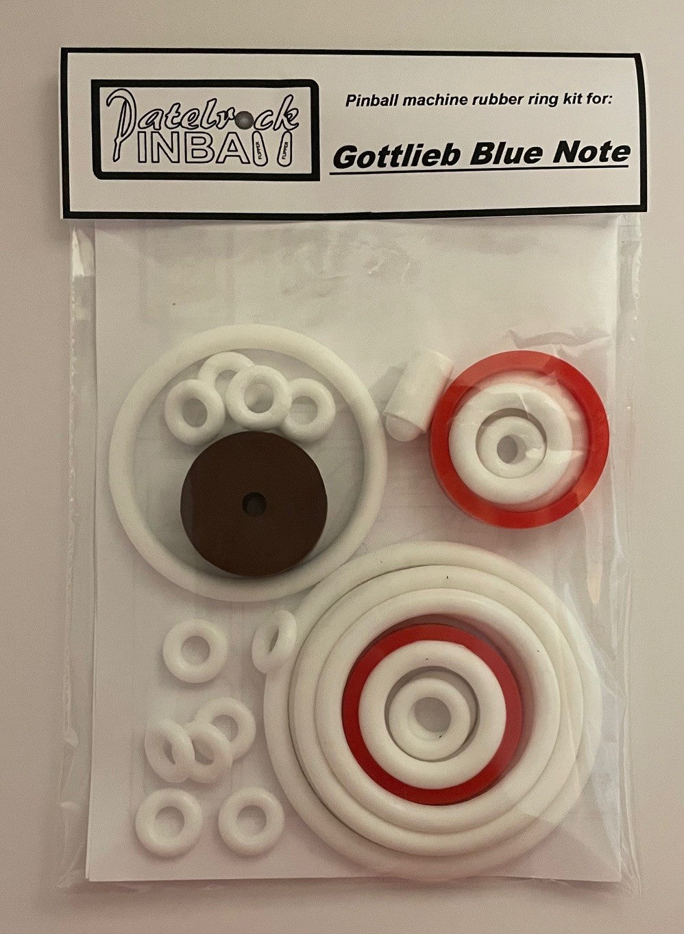 Gottlieb Blue Note Pinball Machine Rubber Ring Kit