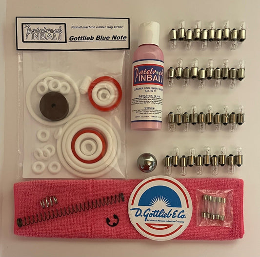 Gottlieb Blue Note Pinball Machine Maintenance Kit