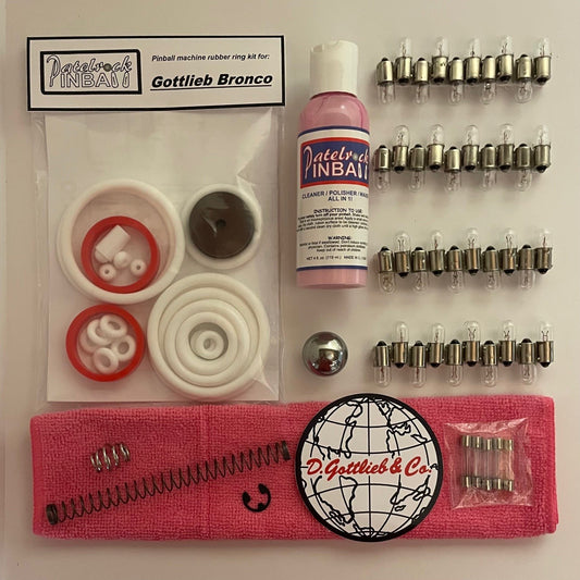 Gottlieb Bronco Pinball Machine Maintenance Kit