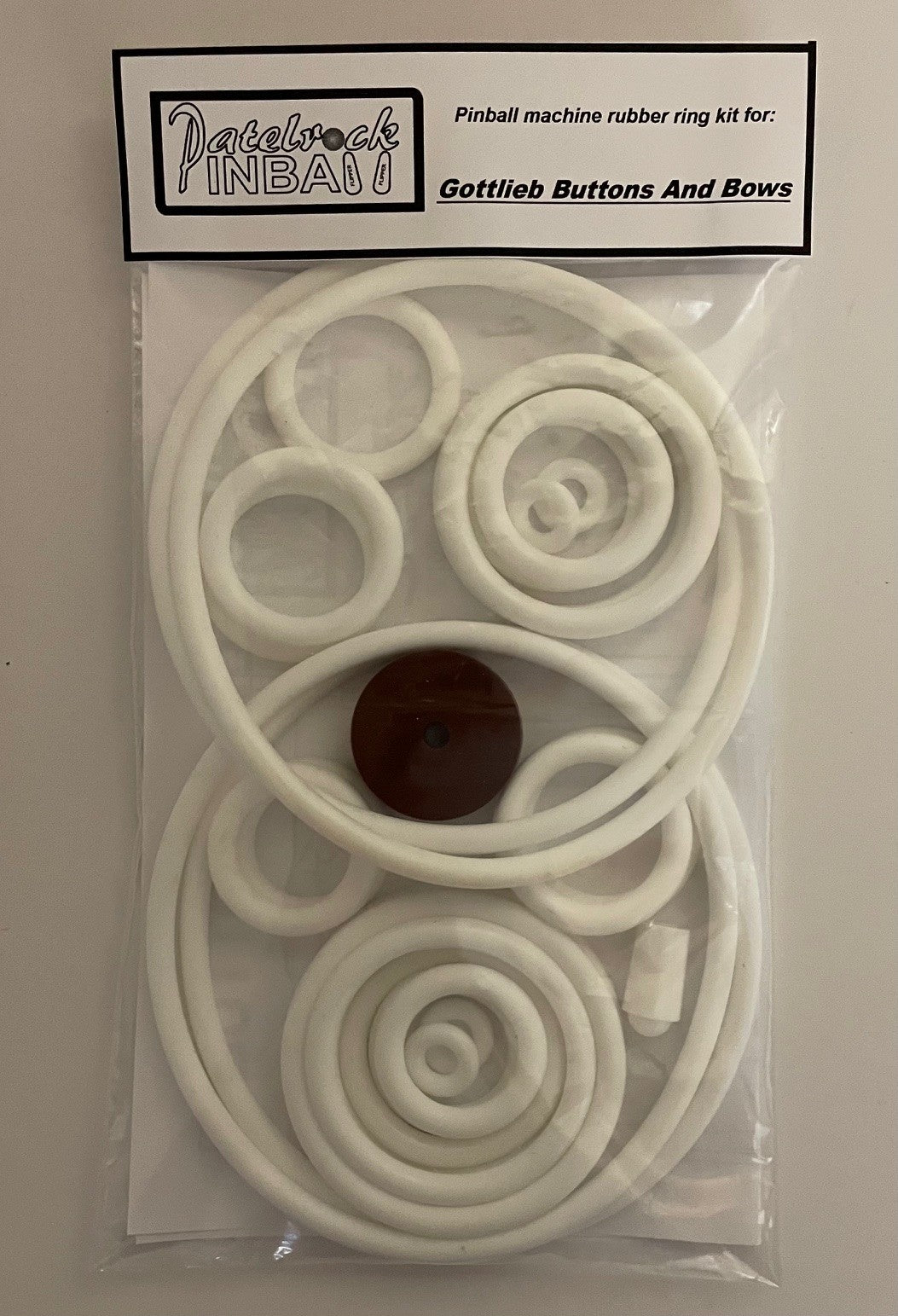 Gottlieb Buttons and Bows Pinball Machine Rubber Ring Kit