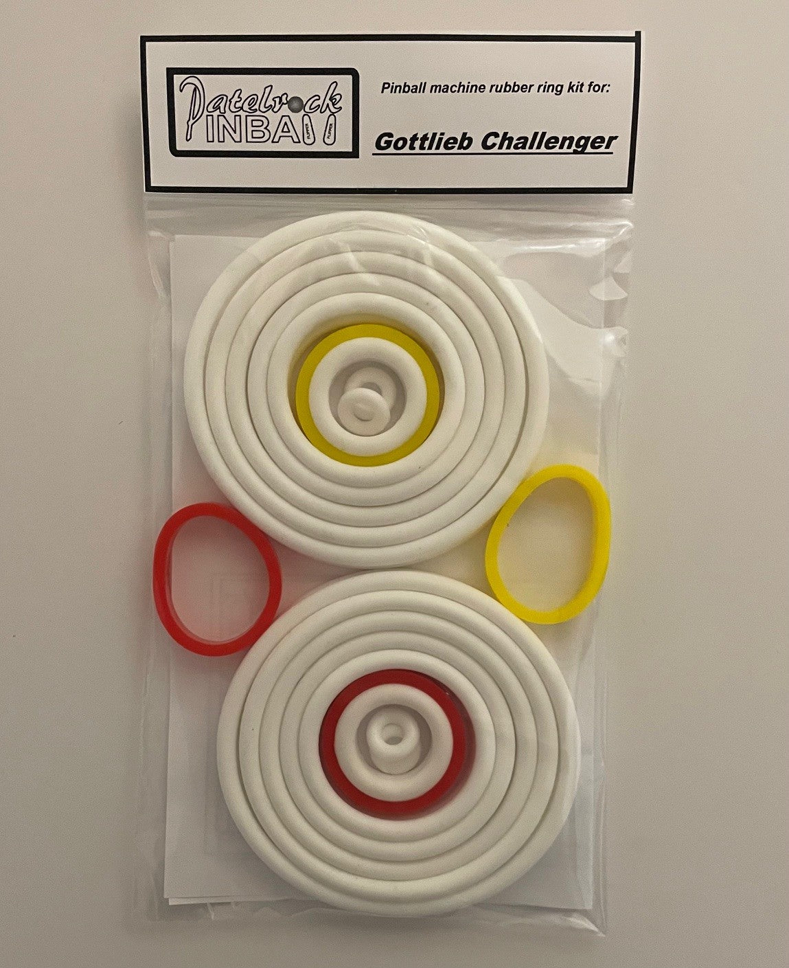 Gottlieb Challenger Pinball Machine Rubber Ring Kit