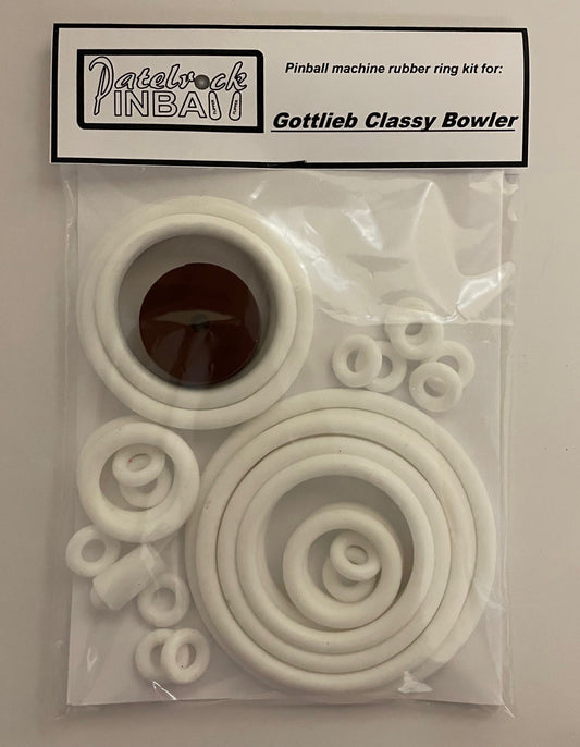 Gottlieb Classy Bowler Pinball Machine Rubber Ring Kit