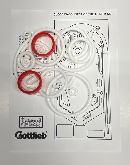 Gottlieb Close Encounters of the Third Kind (Electromecanical) Pinball Machine Maintenance Kit
