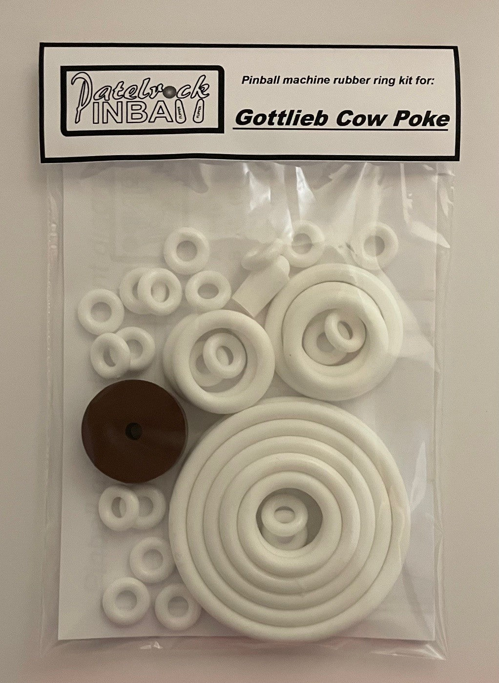 Gottlieb Cow Poke Pinball Machine Rubber Ring Kit