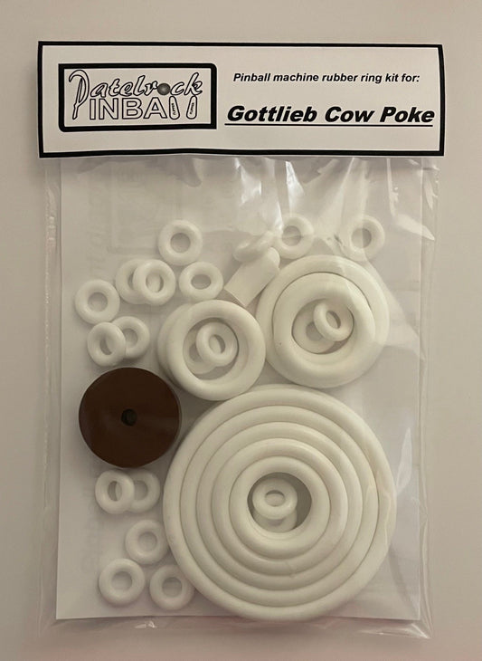 Gottlieb Cow Poke Pinball Machine Rubber Ring Kit