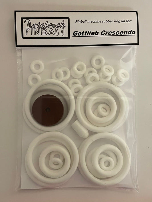 Gottlieb Crescendo Pinball Machine Rubber Ring Kit