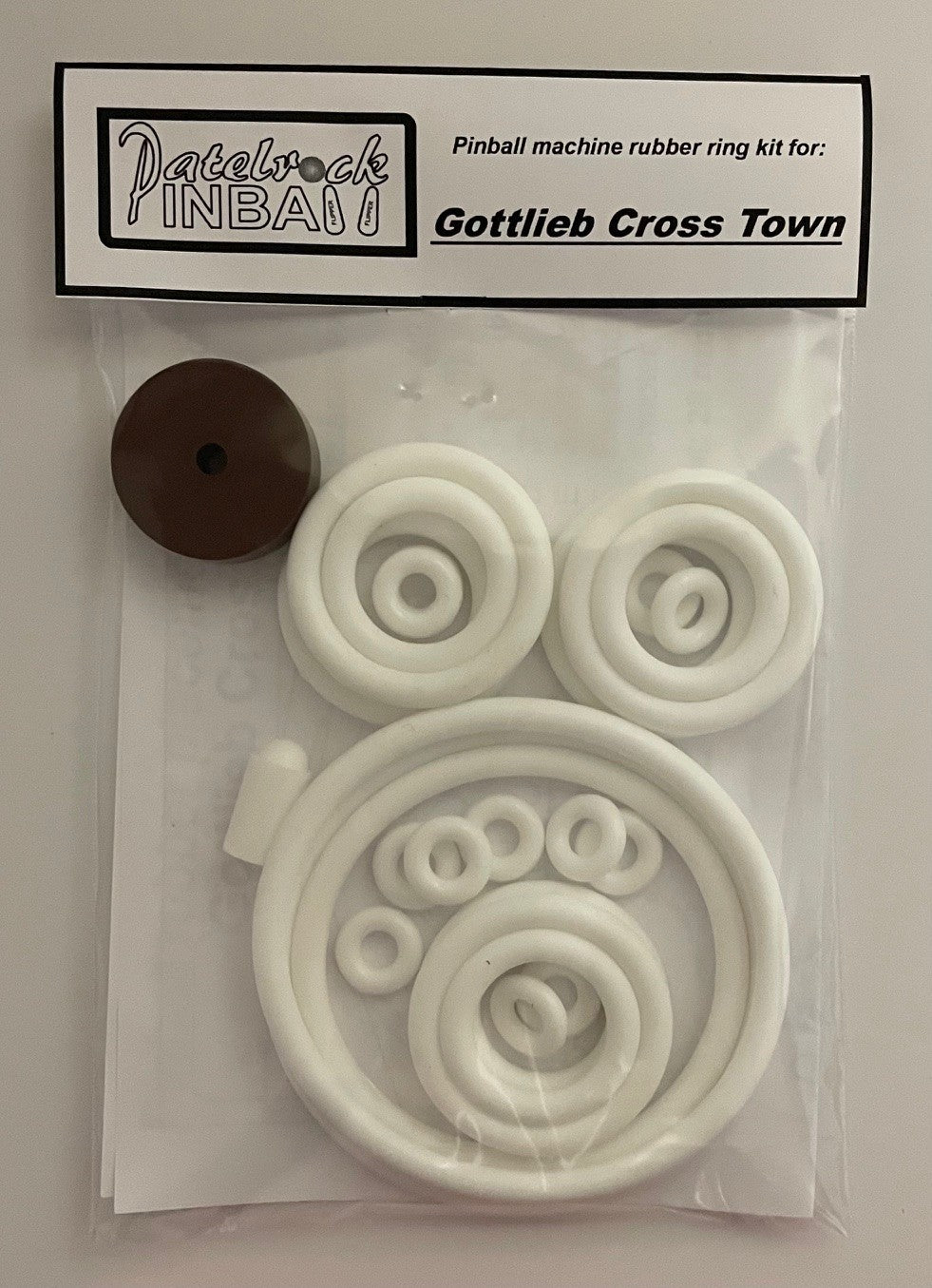 Gottlieb Cross Town Pinball Machine Rubber Ring Kit