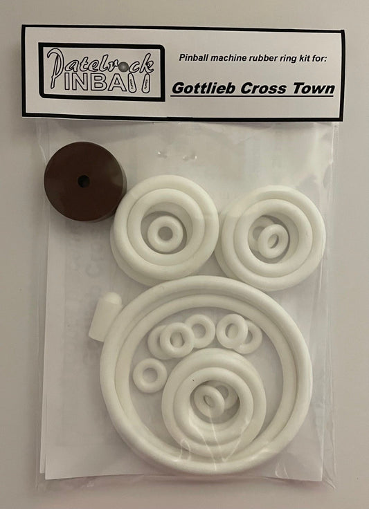 Gottlieb Cross Town Pinball Machine Rubber Ring Kit