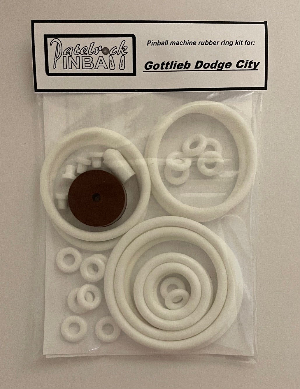 Gottlieb Dodge City Pinball Machine Rubber Ring Kit