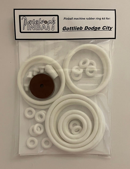 Gottlieb Dodge City Pinball Machine Rubber Ring Kit