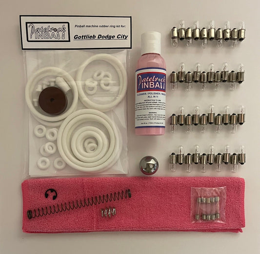 Gottlieb Dodge City Pinball Machine Maintenance Kit