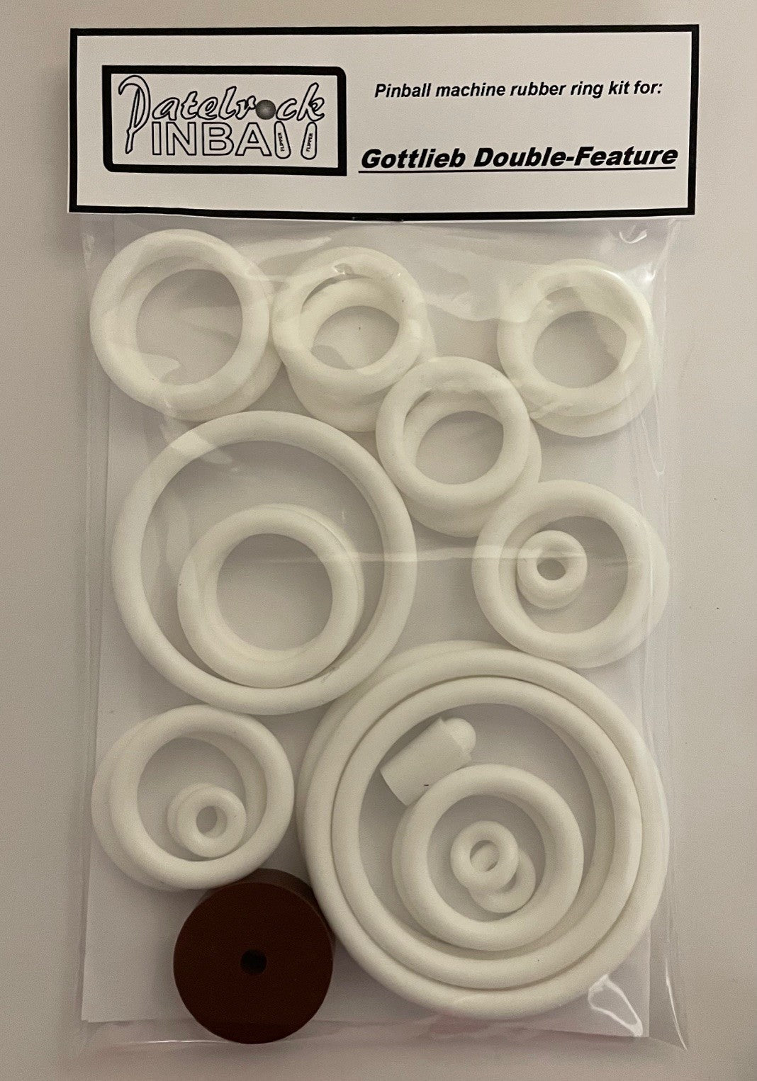 Gottlieb Double-Feature Pinball Machine Rubber Ring Kit