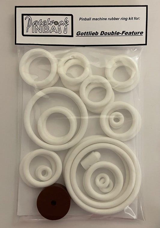 Gottlieb Double-Feature Pinball Machine Rubber Ring Kit