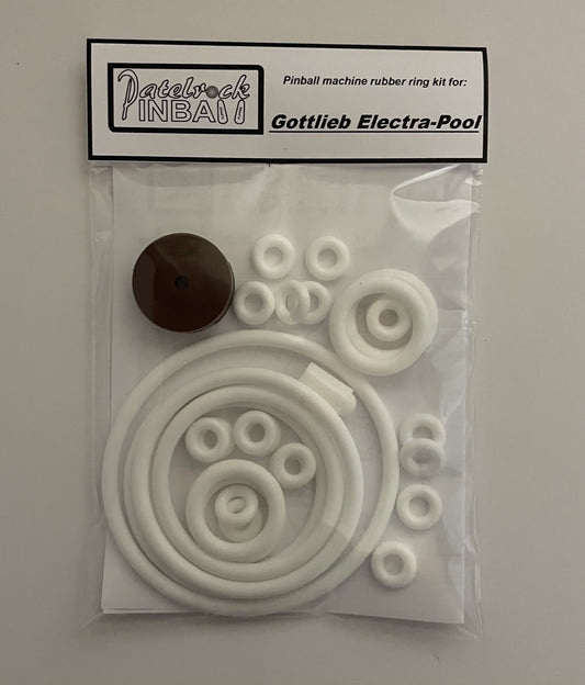 Gottlieb Electra Pool Pinball Machine Rubber Ring Kit