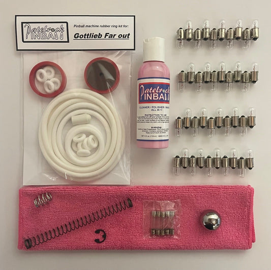 Gottlieb Far Out Pinball Machine Maintenance Kit