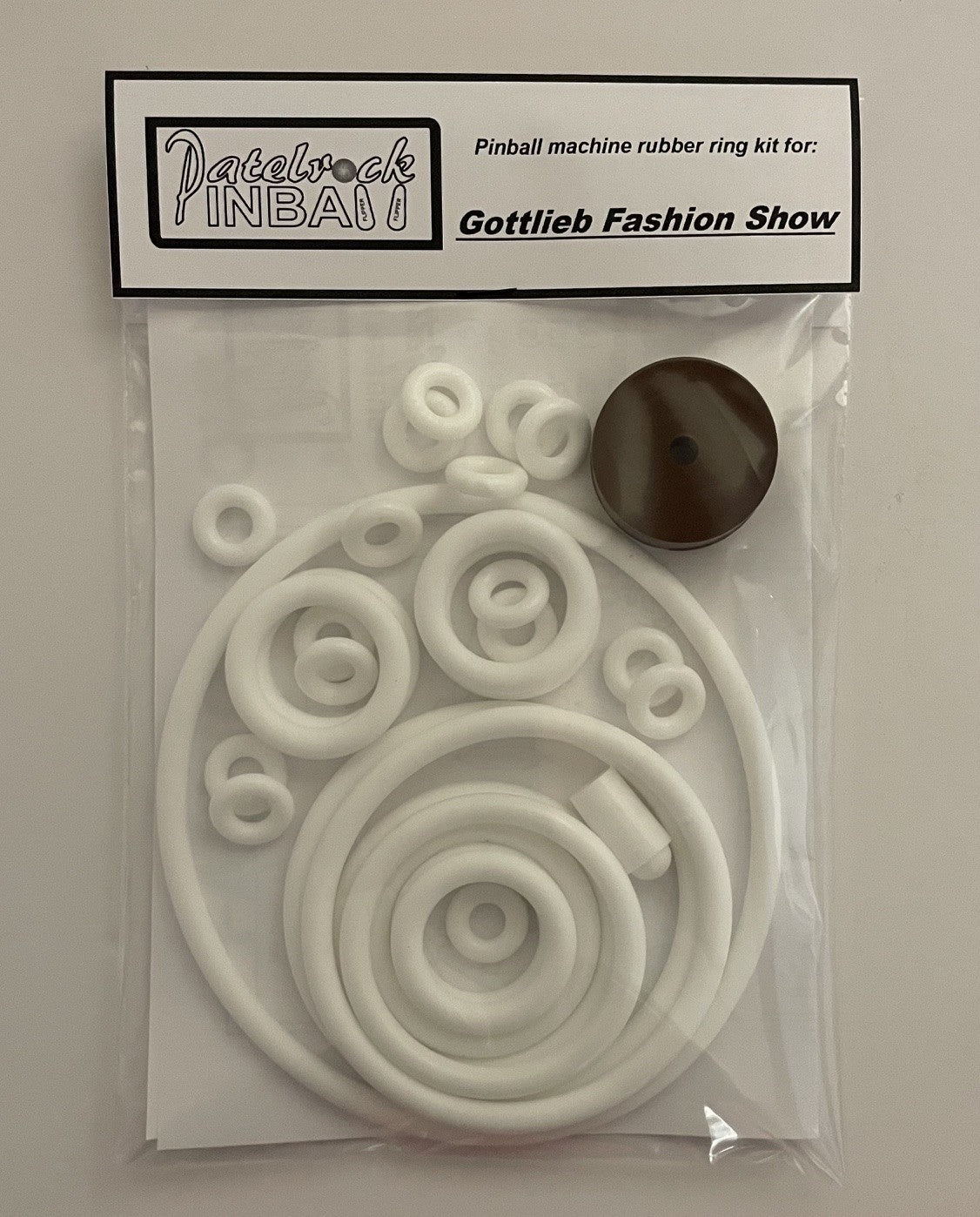Gottlieb Fashion Show Pinball Machine Rubber Ring Kit