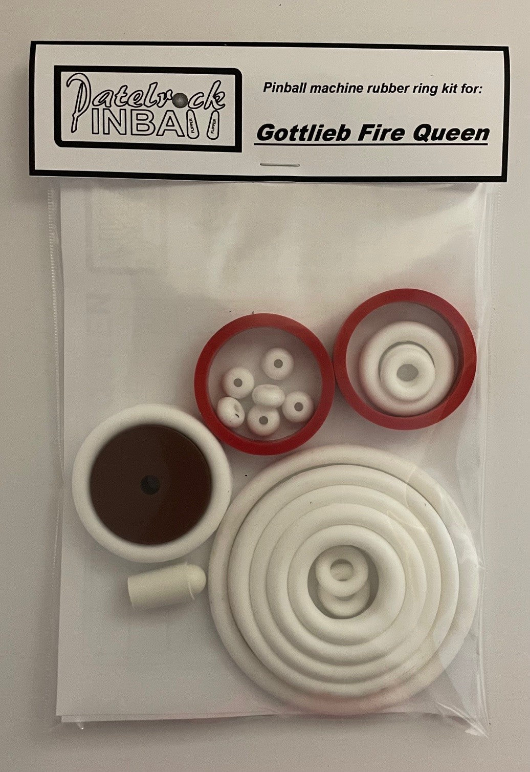 Gottlieb Fire Queen Pinball Machine Rubber Ring Kit