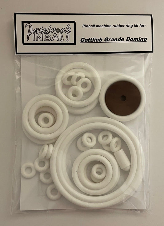 Gottlieb Grande Domino Pinball Machine Rubber Ring Kit
