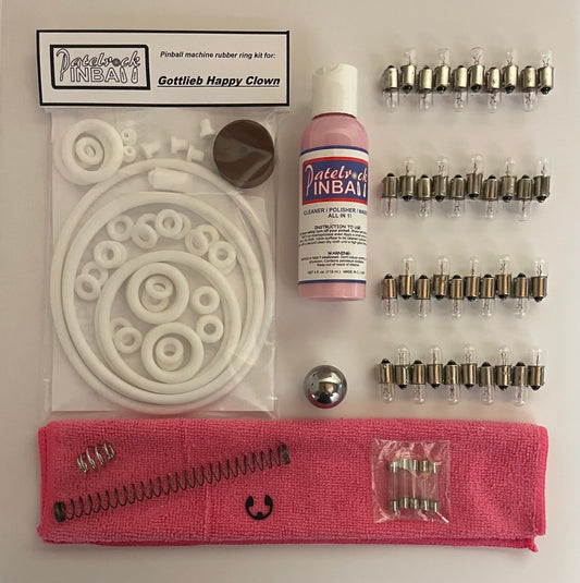 Gottlieb Happy Clown Pinball Machine Maintenance Kit