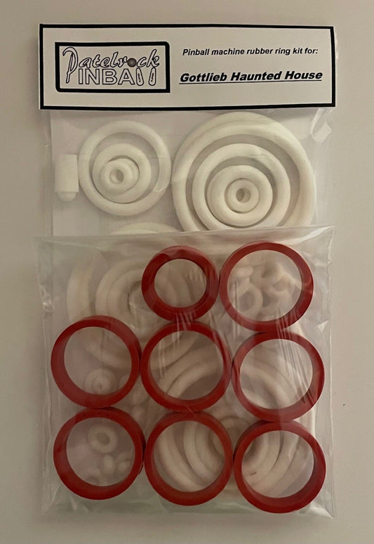 Gottlieb Haunted House Pinball Machine Rubber Ring Kit