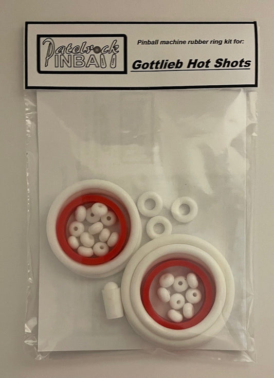 Gottlieb Hot Shots Pinball Machine Rubber Ring Kit