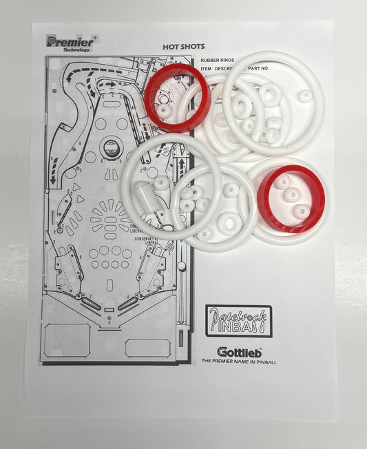 Gottlieb Hot Shots Pinball Machine Maintenance Kit