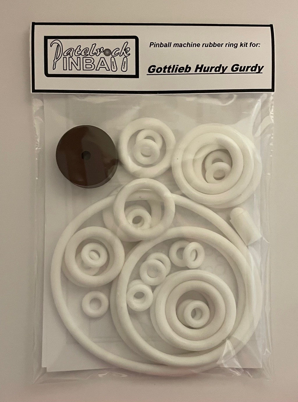 Gottlieb Hurdy Gurdy Pinball Machine Rubber Ring Kit