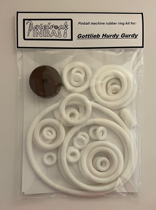 Gottlieb Hurdy Gurdy Pinball Machine Rubber Ring Kit