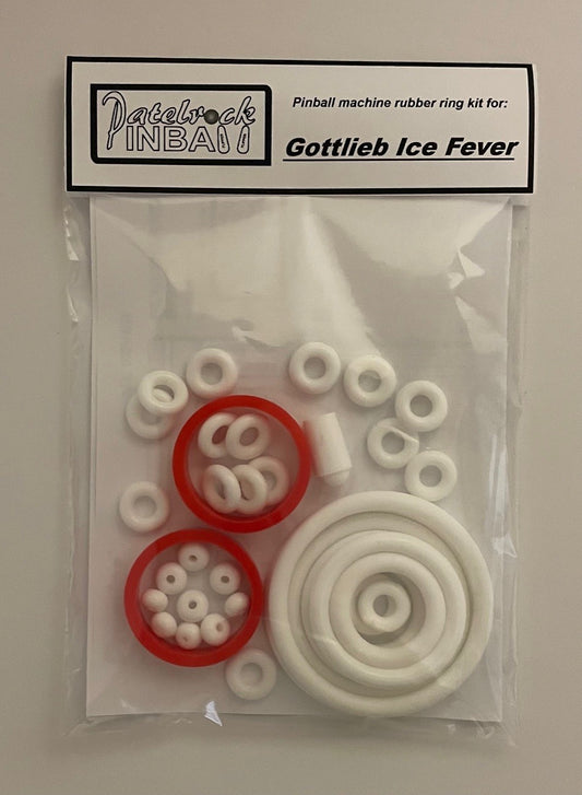 Gottlieb Ice Fever Pinball Machine Rubber Ring Kit