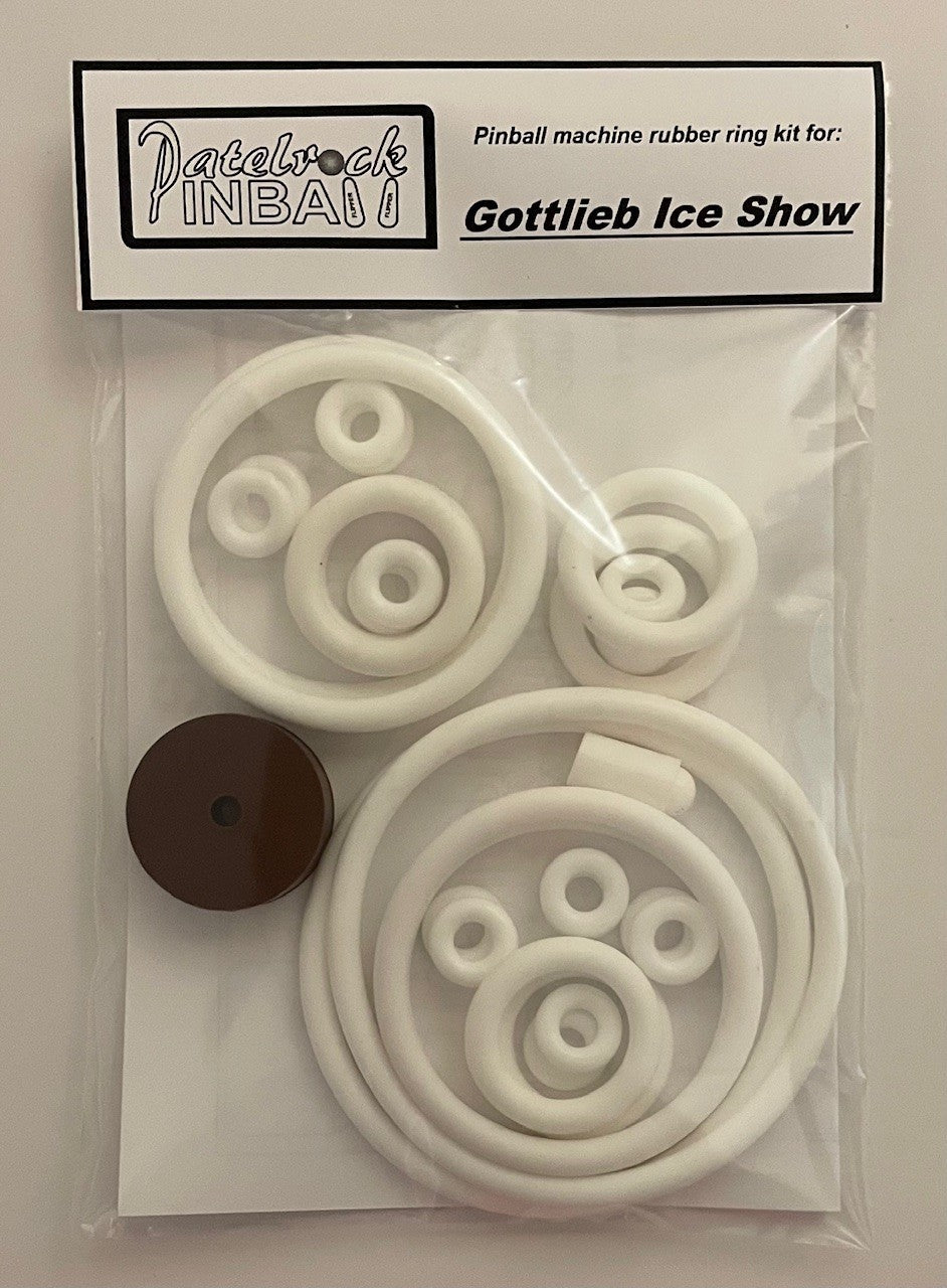 Gottlieb Ice Show Pinball Machine Rubber Ring Kit
