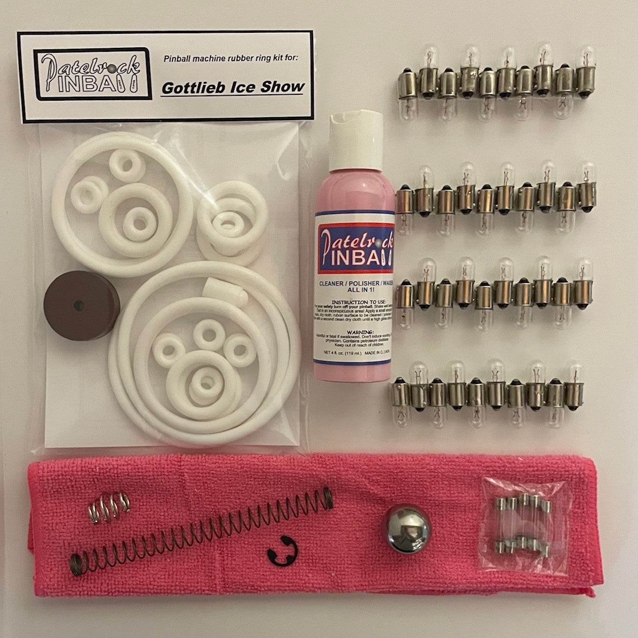 Gottlieb Ice Show Pinball Machine Maintenance Kit