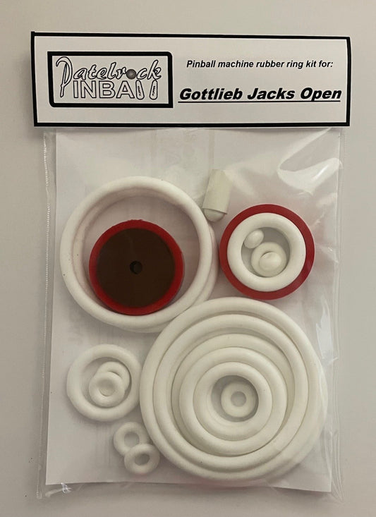 Gottlieb Jacks Open Pinball Machine Rubber Ring Kit