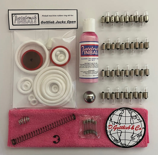 Gottlieb Jacks Open Pinball Machine Maintenance Kit