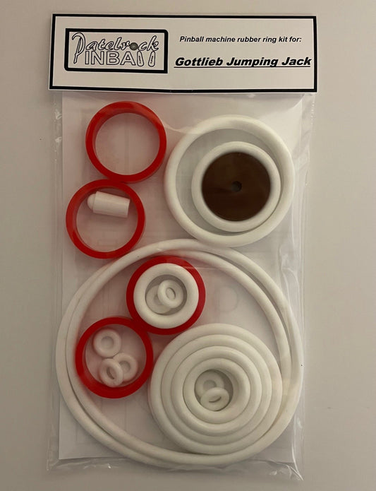 Gottlieb Jumping Jack Pinball Machine Rubber Ring Kit
