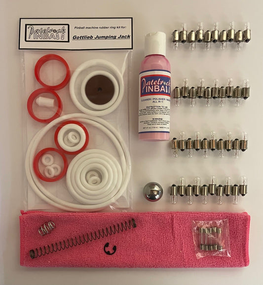 Gottlieb Jumping Jack Pinball Machine Maintenance Kit