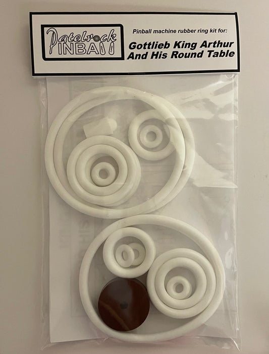 Gottlieb King Arthur and his Round Table Pinball Machine Rubber Ring Kit