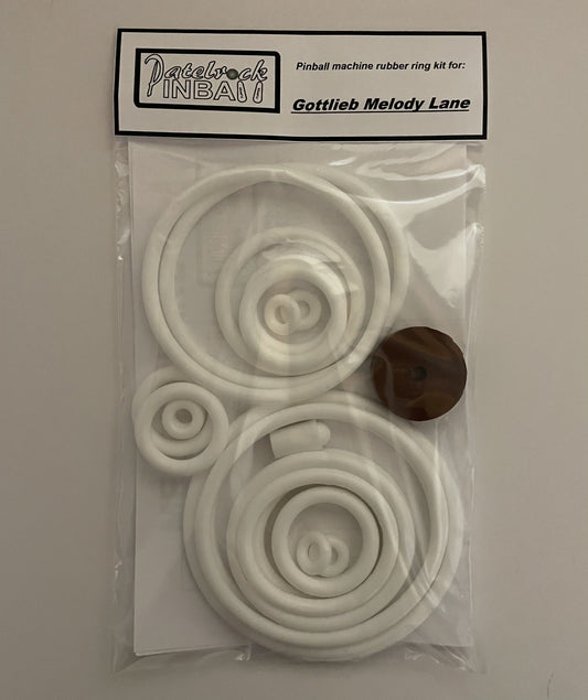 Gottlieb Melody Lane Pinball Machine Rubber Ring Kit