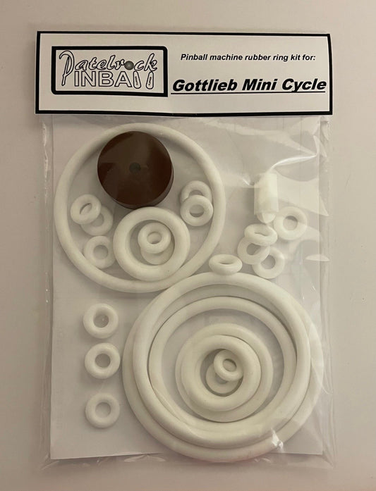 Gottlieb Mini Cycle Pinball Machine Rubber Ring Kit
