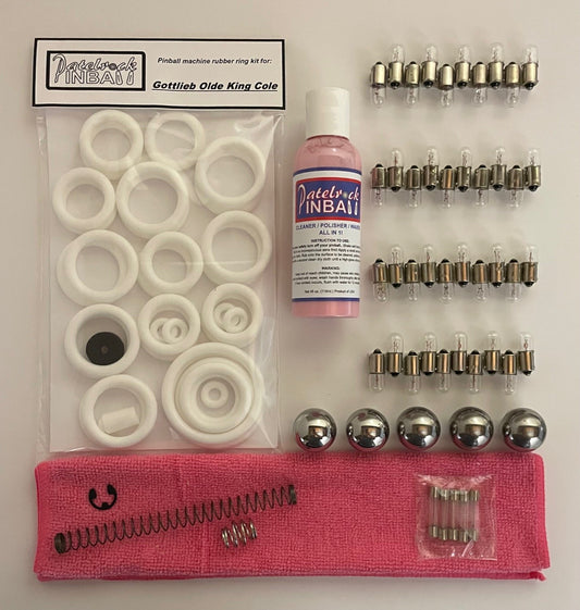 Gottlieb Olde King Cole Pinball Machine Maintenance Kit