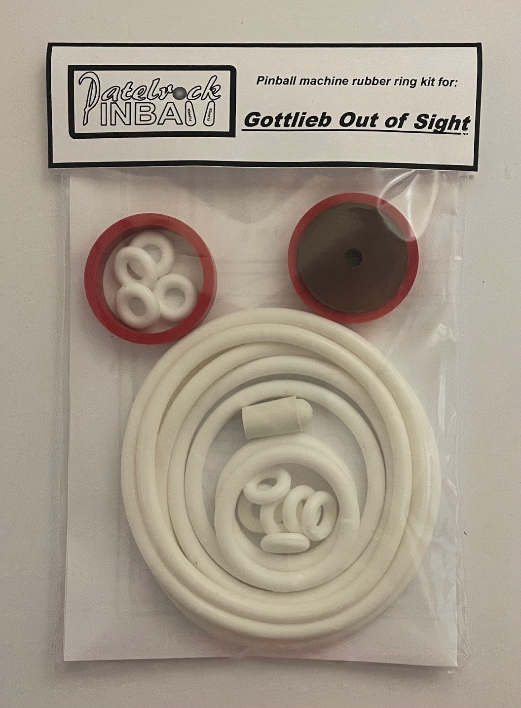 Gottlieb Out of Sight Pinball Machine Rubber Ring Kit