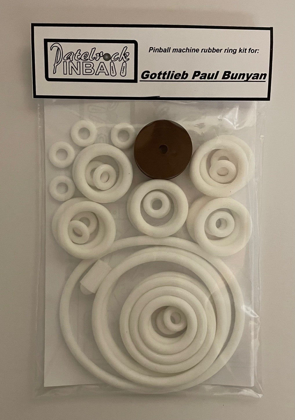 Gottlieb Paul Bunyan Pinball Machine Rubber Ring Kit