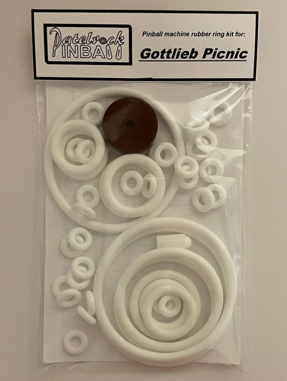 Gottlieb Picnic Pinball Machine Rubber Ring Kit