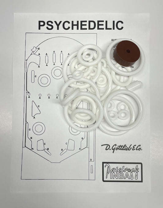 Gottlieb Psychedelic Pinball Machine Maintenance Kit