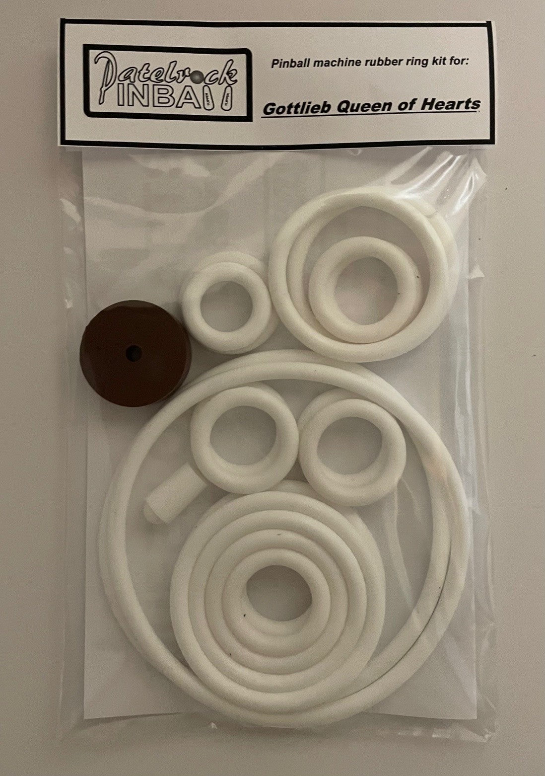 Gottlieb Queen of Diamonds Pinball Machine Rubber Ring Kit