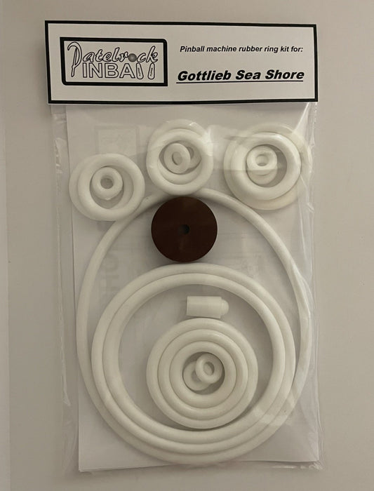 Gottlieb Sea Shore Pinball Machine Rubber Ring Kit
