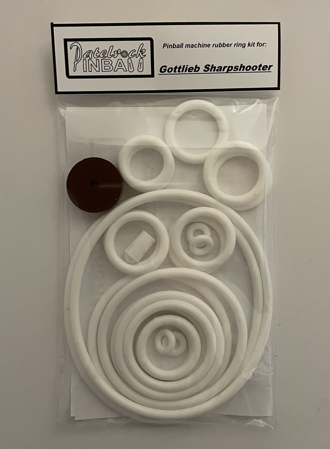 Gottlieb Sharpshooter Pinball Machine Rubber Ring Kit