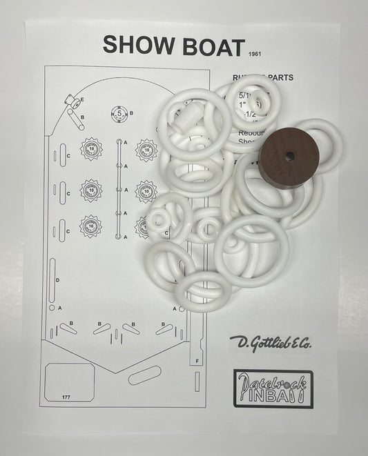 Gottlieb Show Boat Pinball Machine Maintenance Kit
