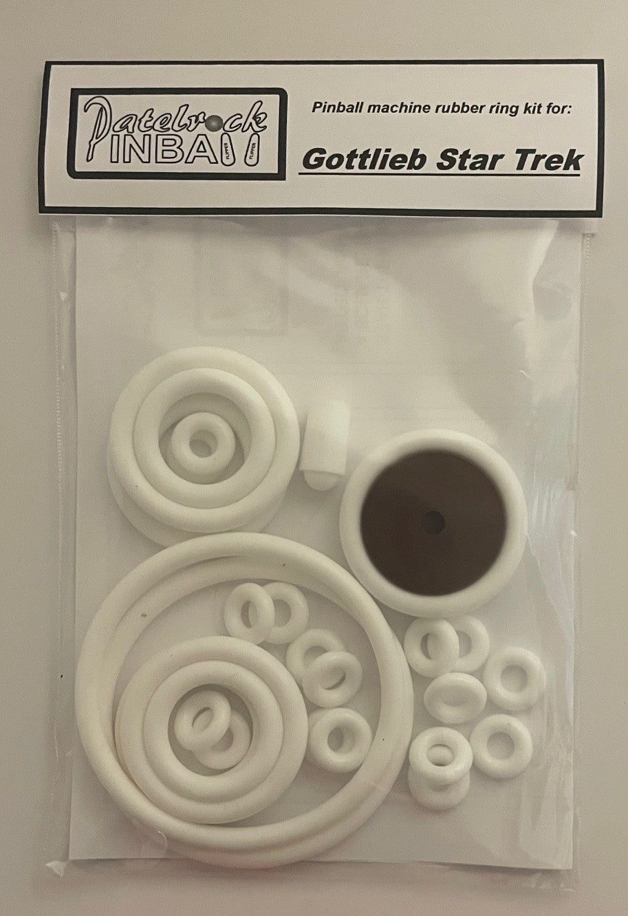 Gottlieb Star Trek Pinball Machine Rubber Ring Kit