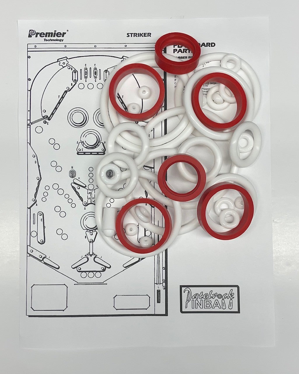 Gottlieb Striker Pinball Machine Maintenance Kit